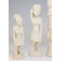 sculpturi tribale africane, fildes de elefant. Nigeria